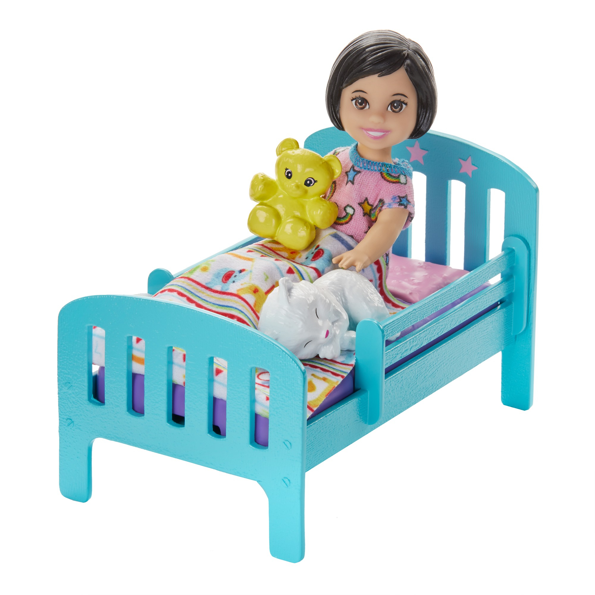 Barbie Family Bedtime Set with Skipper Baby-Sitter Doll - Image 4