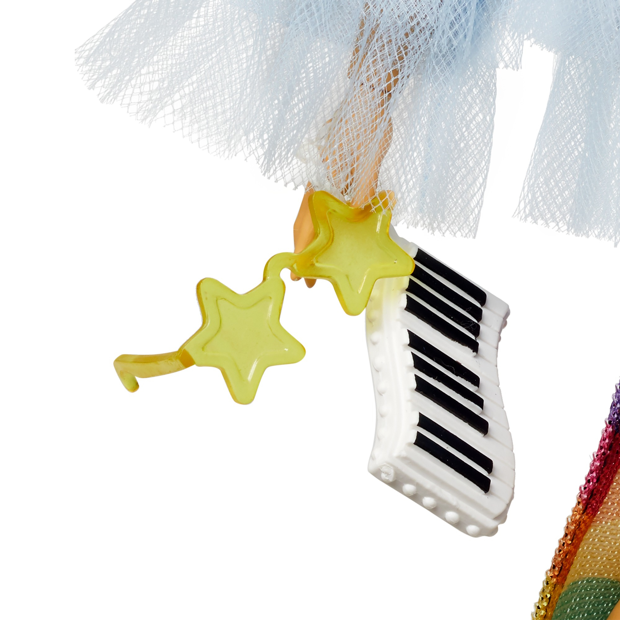 Barbie Extra Doll and Accessories with Pink-Streaked Crimped Hair in Jersey Dress with Pet Corgi - Image 3