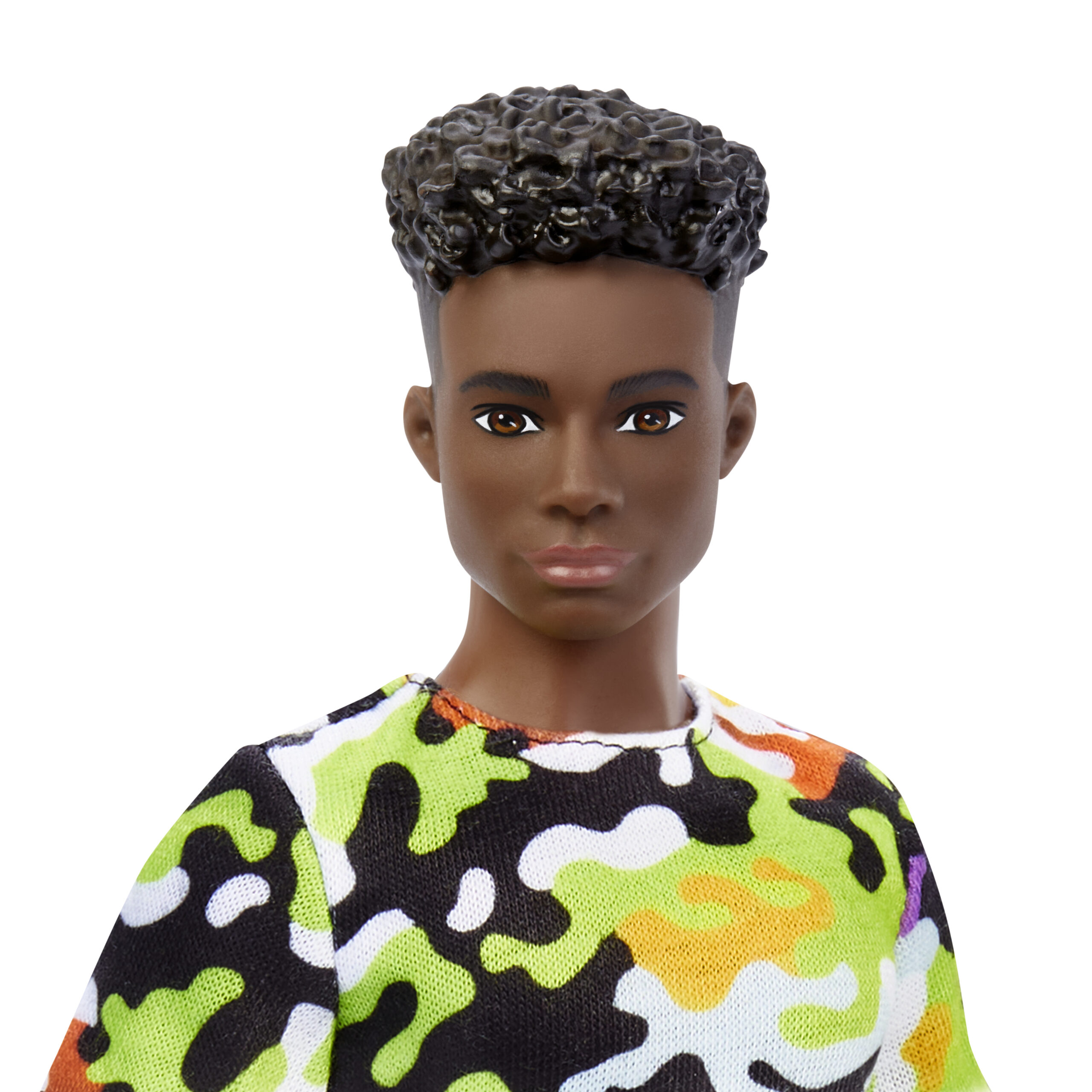 Barbie Fashionistas Ken Doll, Broad with Black Curly Hair - Image 10