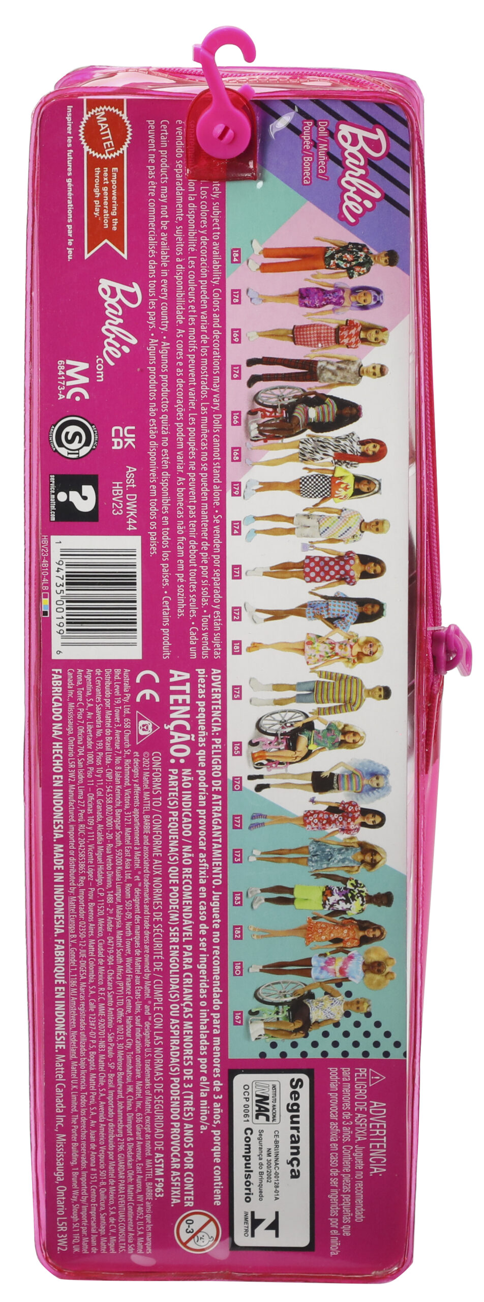 Barbie Fashionistas Ken Doll, Broad with Black Curly Hair - Image 11