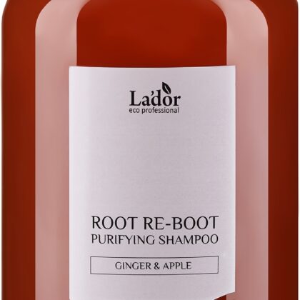 Шампунь проти випадіння волосся для чувствительной кожи La'dor Root Re-Boot Purifying Shampoo Ginger & Apple