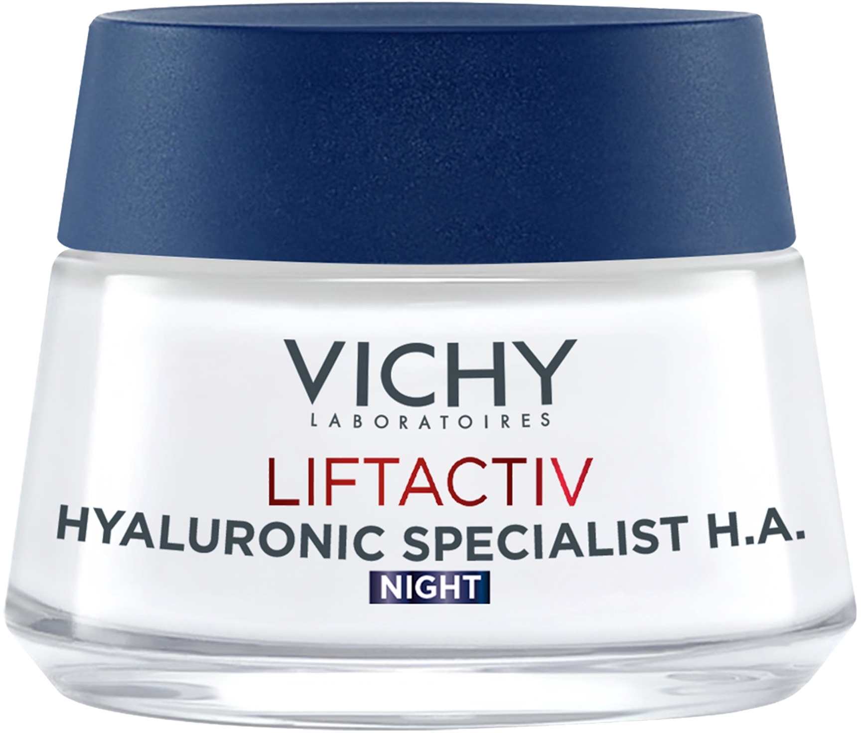 Vichy Liftactiv Hyaluronic Specialist H.A. Night Cream with Hyaluronic Acid for Facial Wrinkle Correction