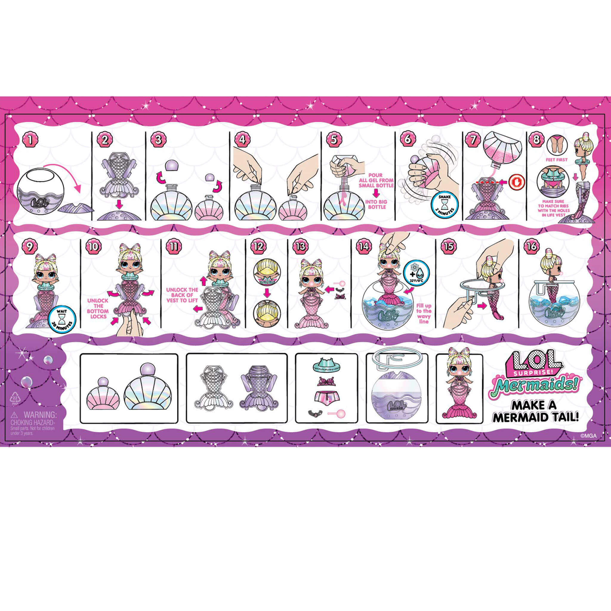 Mermaids! Tots - Make Your Own Color Change Tails - Image 26