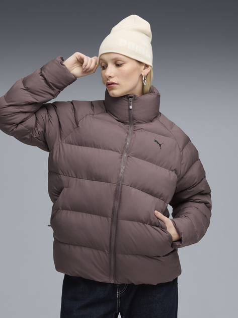 Puma Style Outerwear Women's Winter Jacket 68838788 S Raisin (4069157605137)