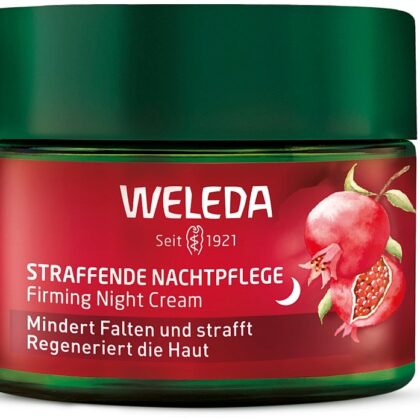 Нічний крем-ліфтинг "Гранат та пептиди Маки перуанської" - Weleda Pomegranate & Poppy Peptide Firming Night Cream